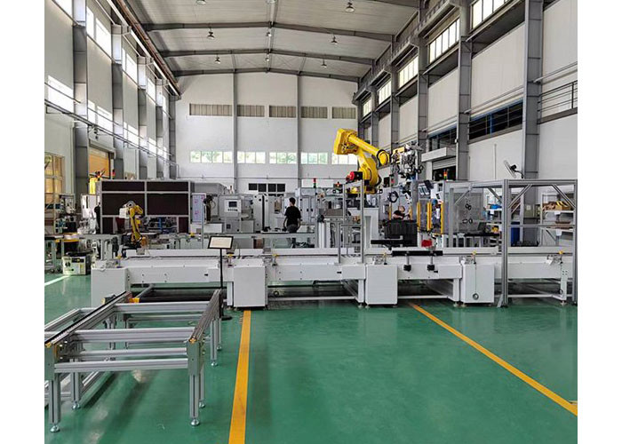 Automated EPS Assembly Line for Electric Power Steering Systems
